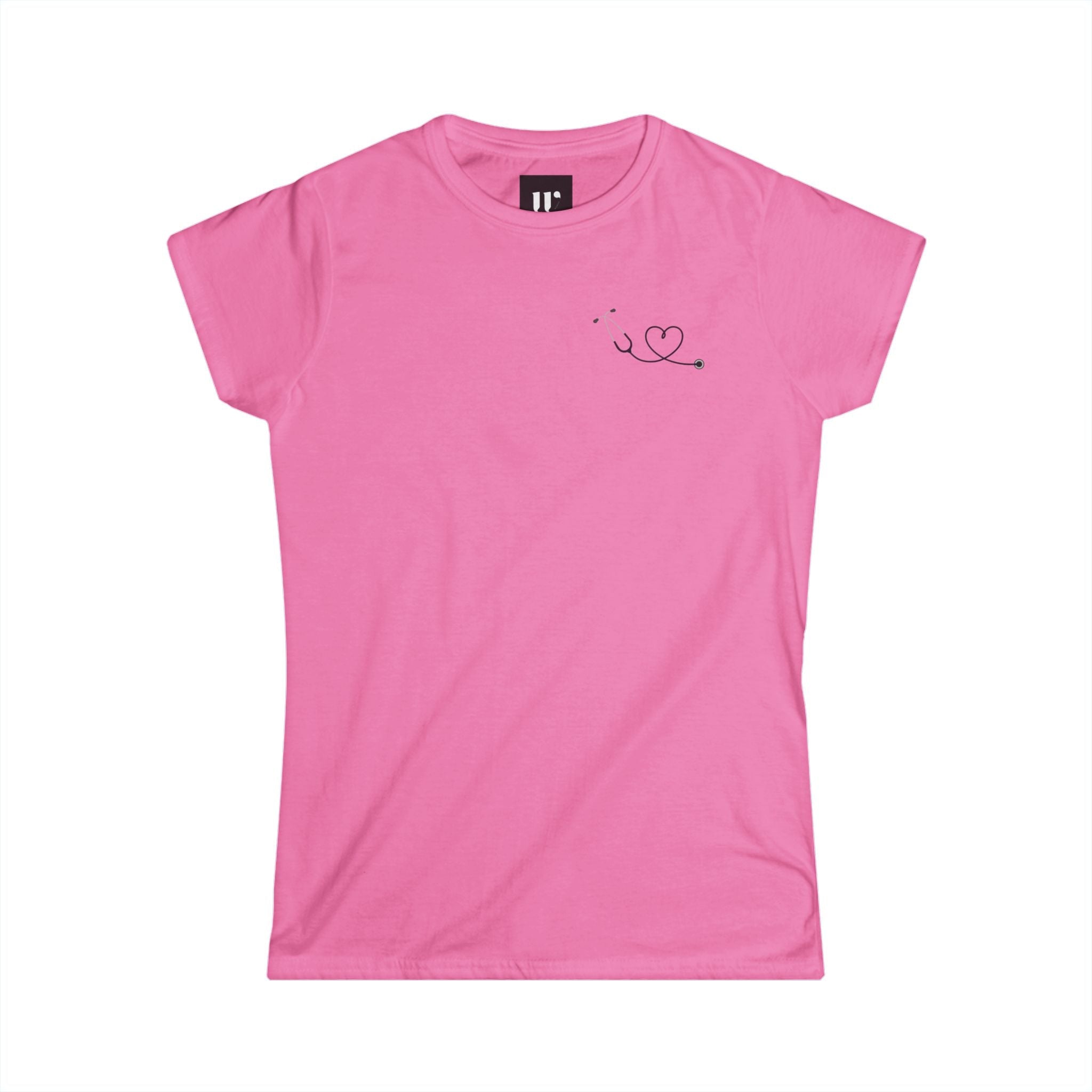 Nurse Minimalist Women's Tee — Simple Healthcare Pride Top