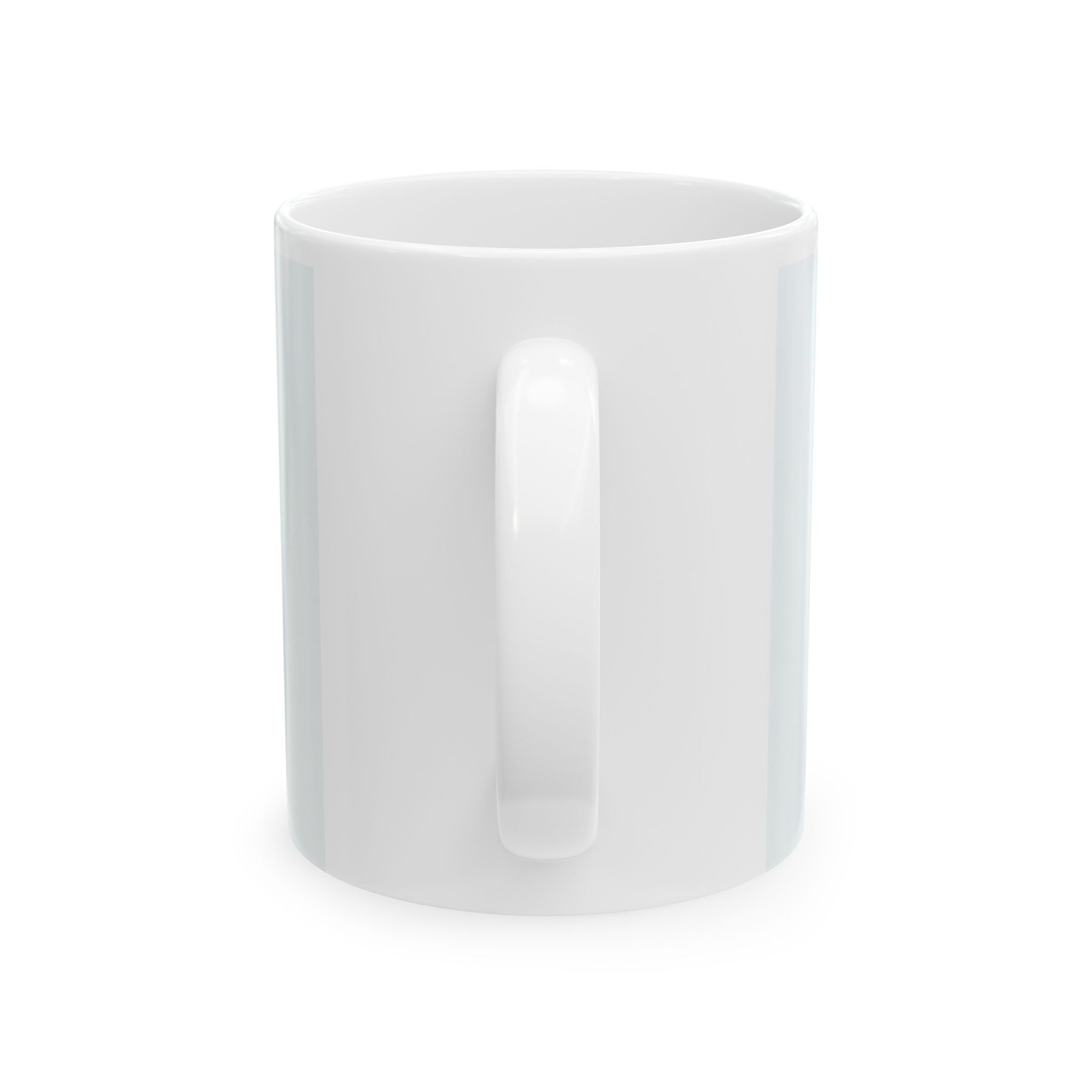 Rainbow Lip Print Mug — Colorful Lipstick Kiss Ceramic Coffee Cup (11oz & 15oz)