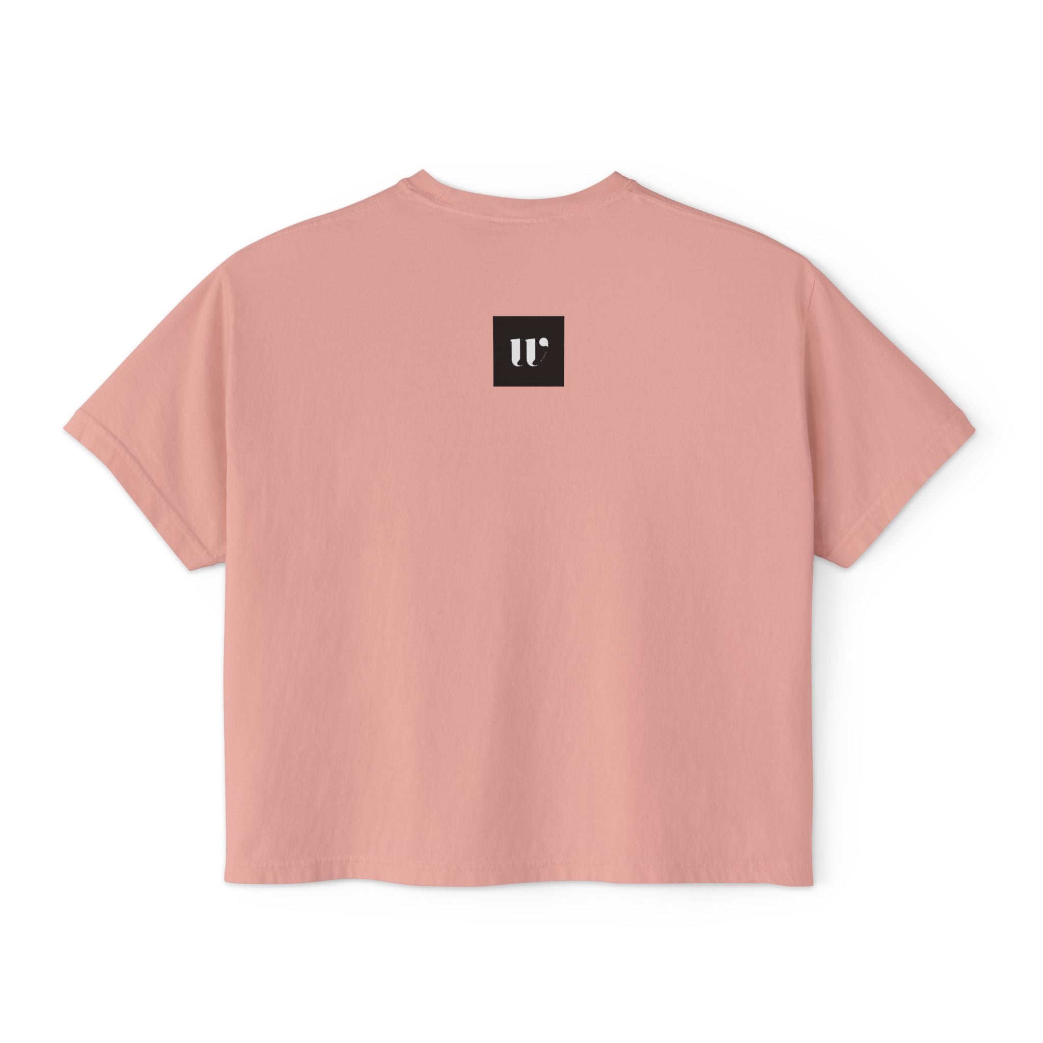 Minimalist Stethoscope Crop Top — Women's Boxy Tee for Nurses & Medical Students