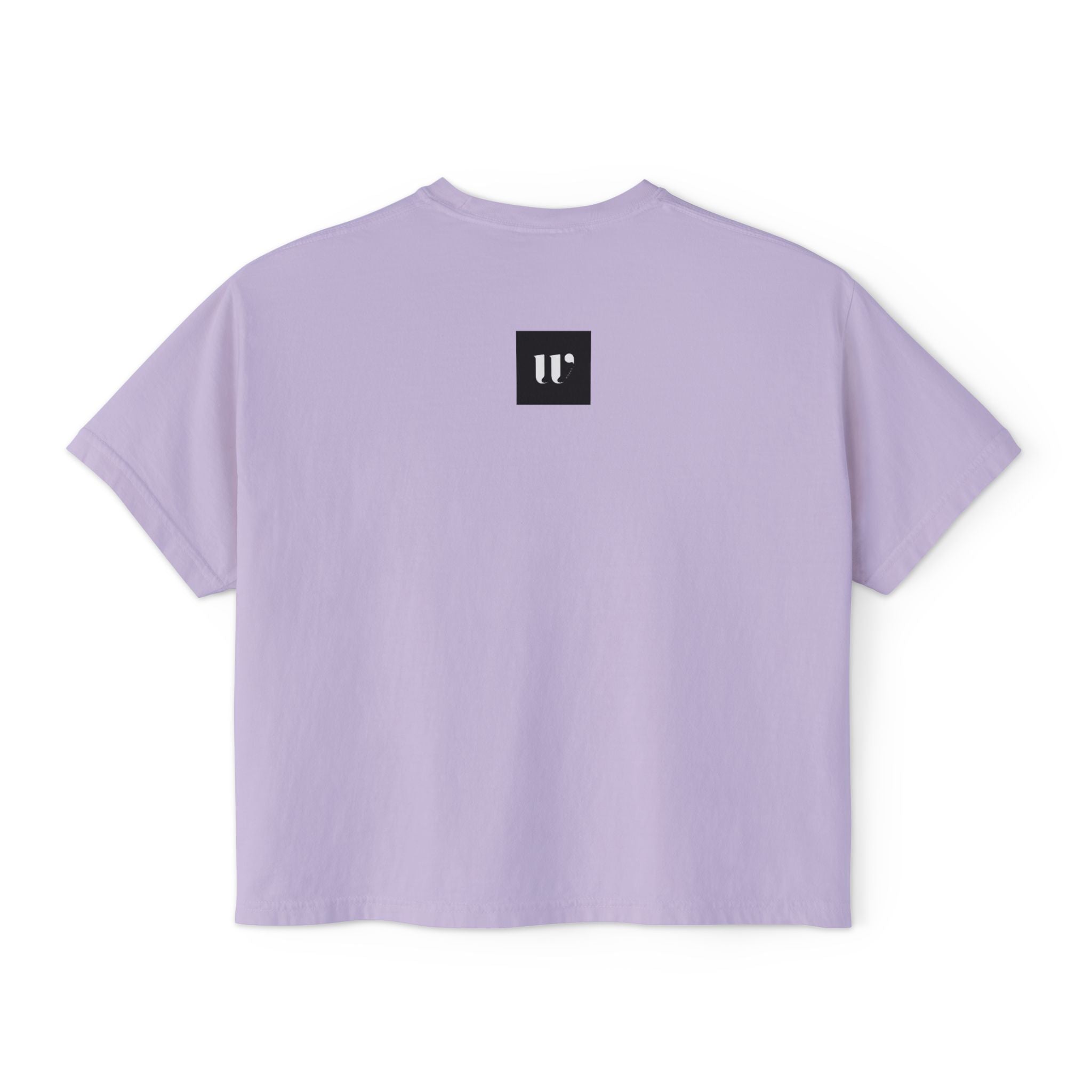 Minimalist Stethoscope Crop Top — Women's Boxy Tee for Nurses & Medical Students