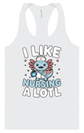 I Like Nursing A Lotl Women's Racerback Tank