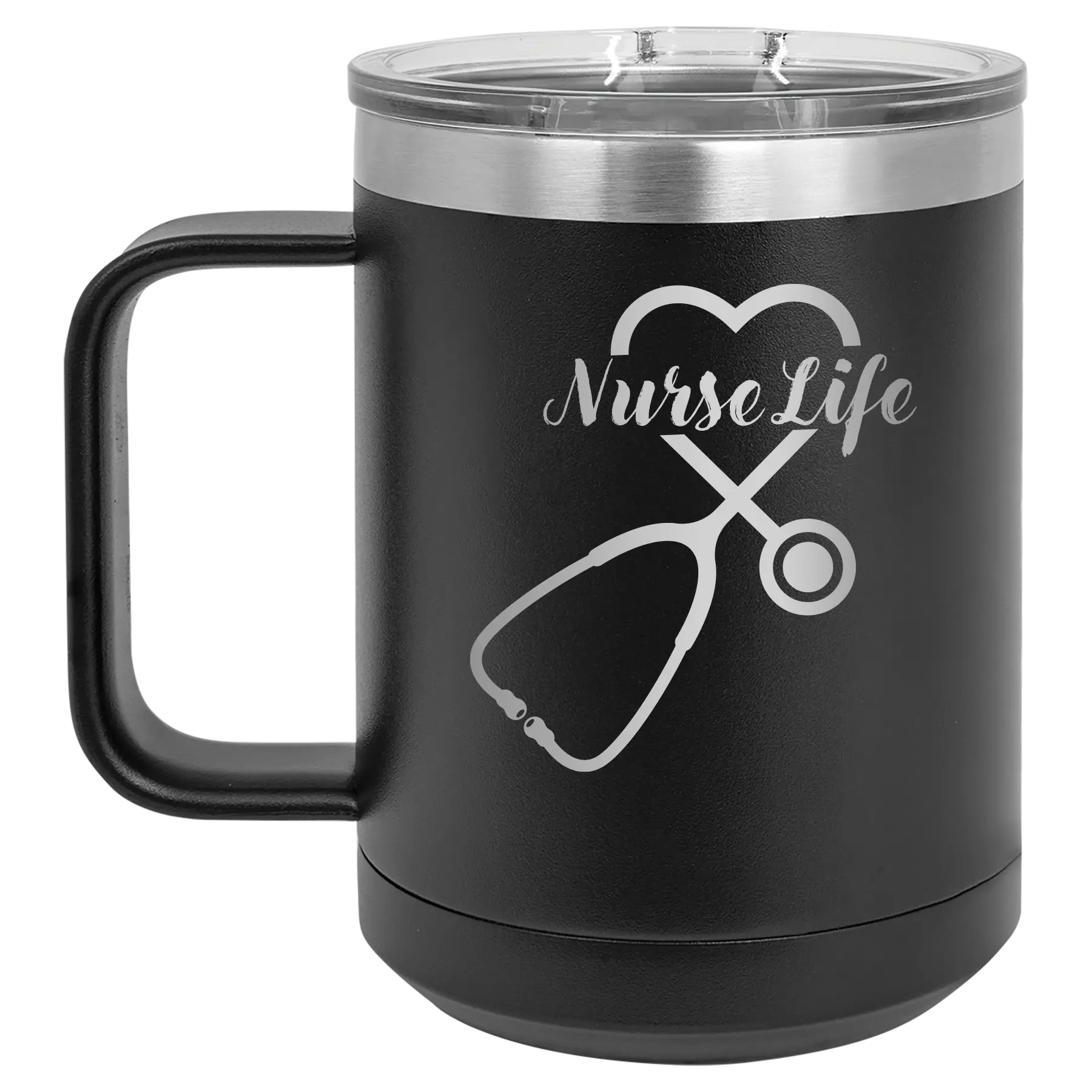 Nurse Life 15 oz Mug | Black