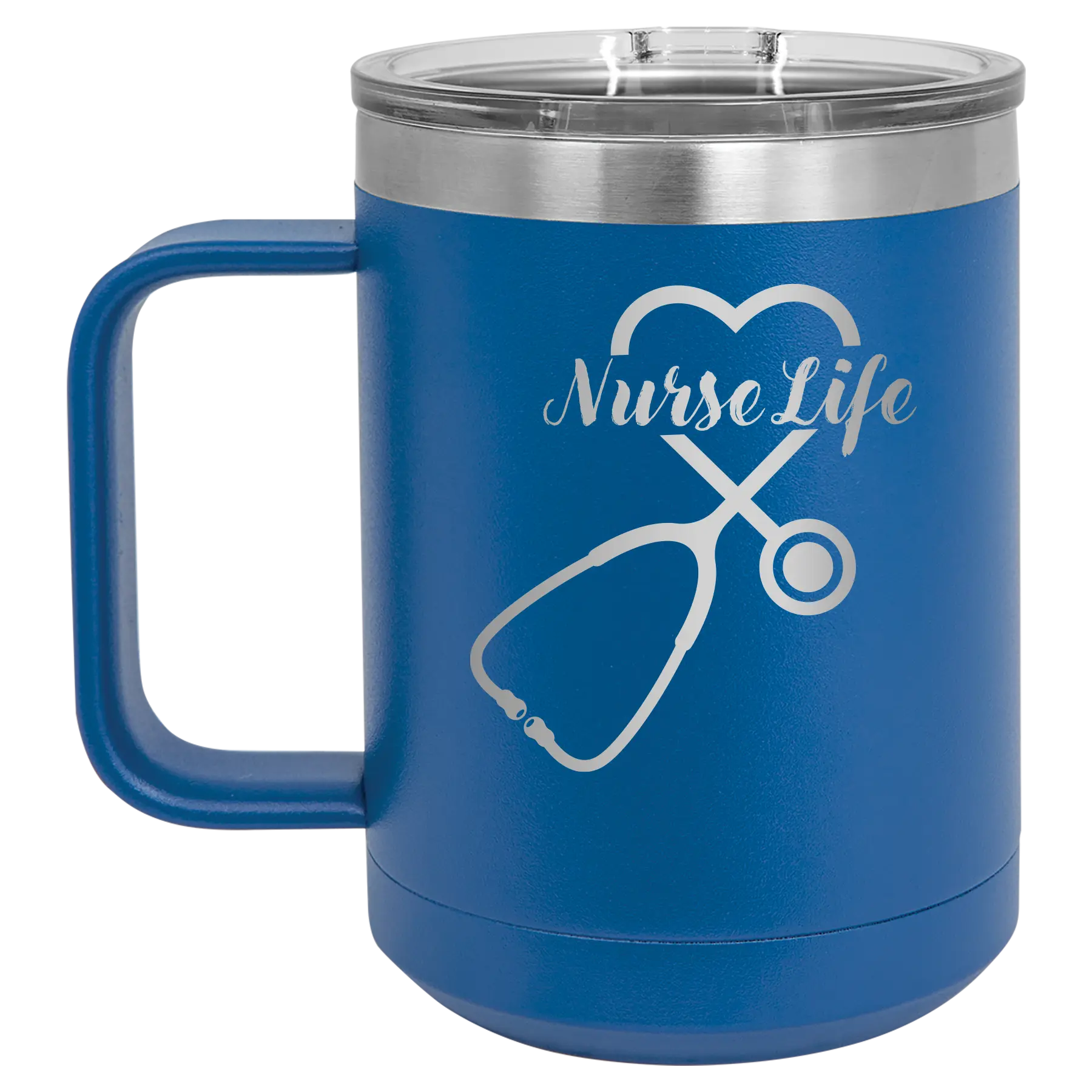 Nurse Life 15 oz Mug | Royal Blue