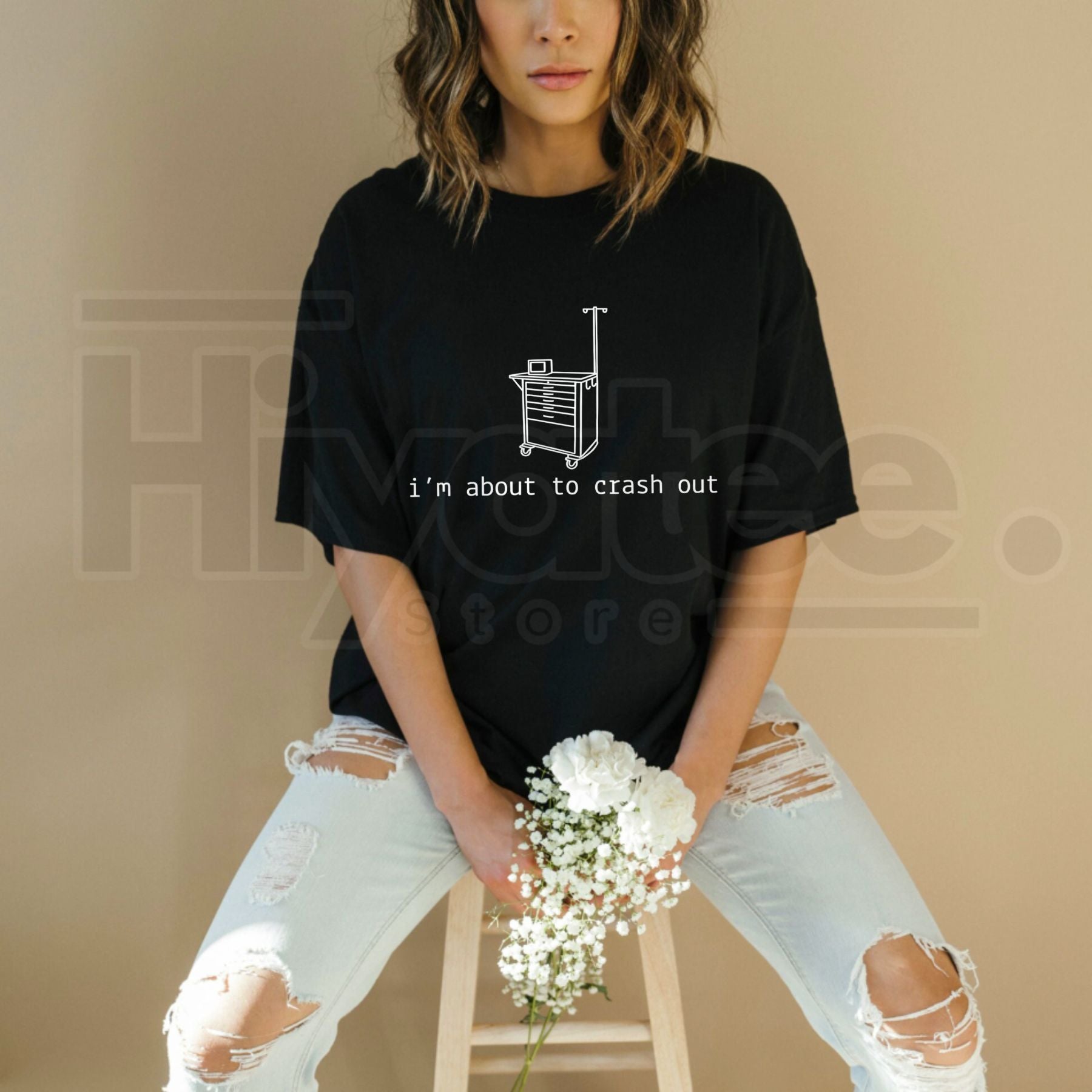 "I'm About To Crash Out" – Funny Nurse & Medical Professional Shirt