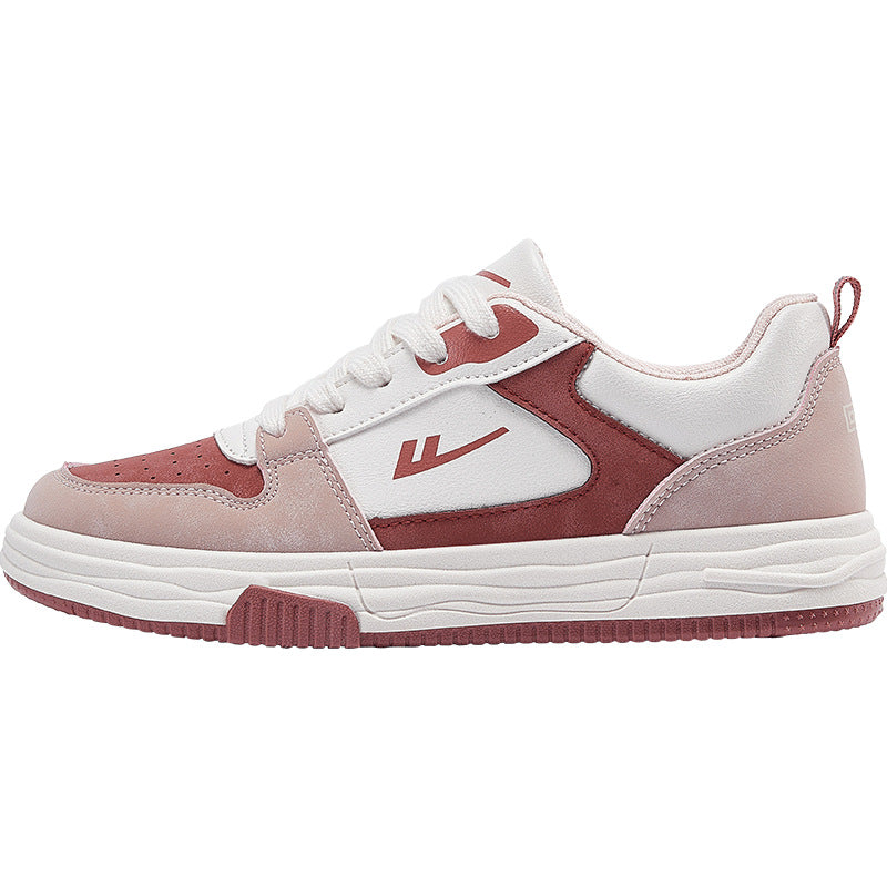 Casual red women's shoes versatile board shoes