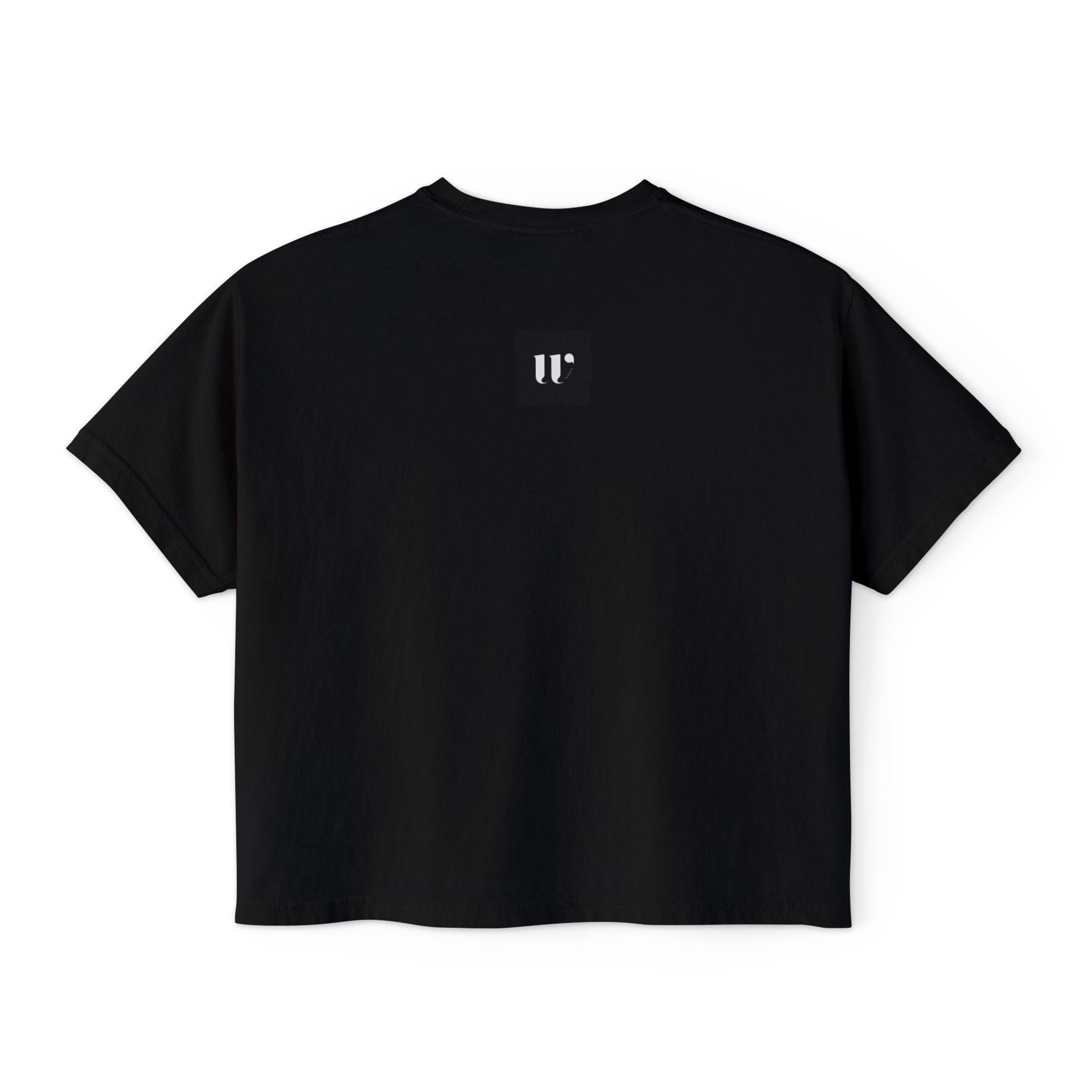 Minimalist Stethoscope Crop Top — Women's Boxy Tee for Nurses & Medical Students