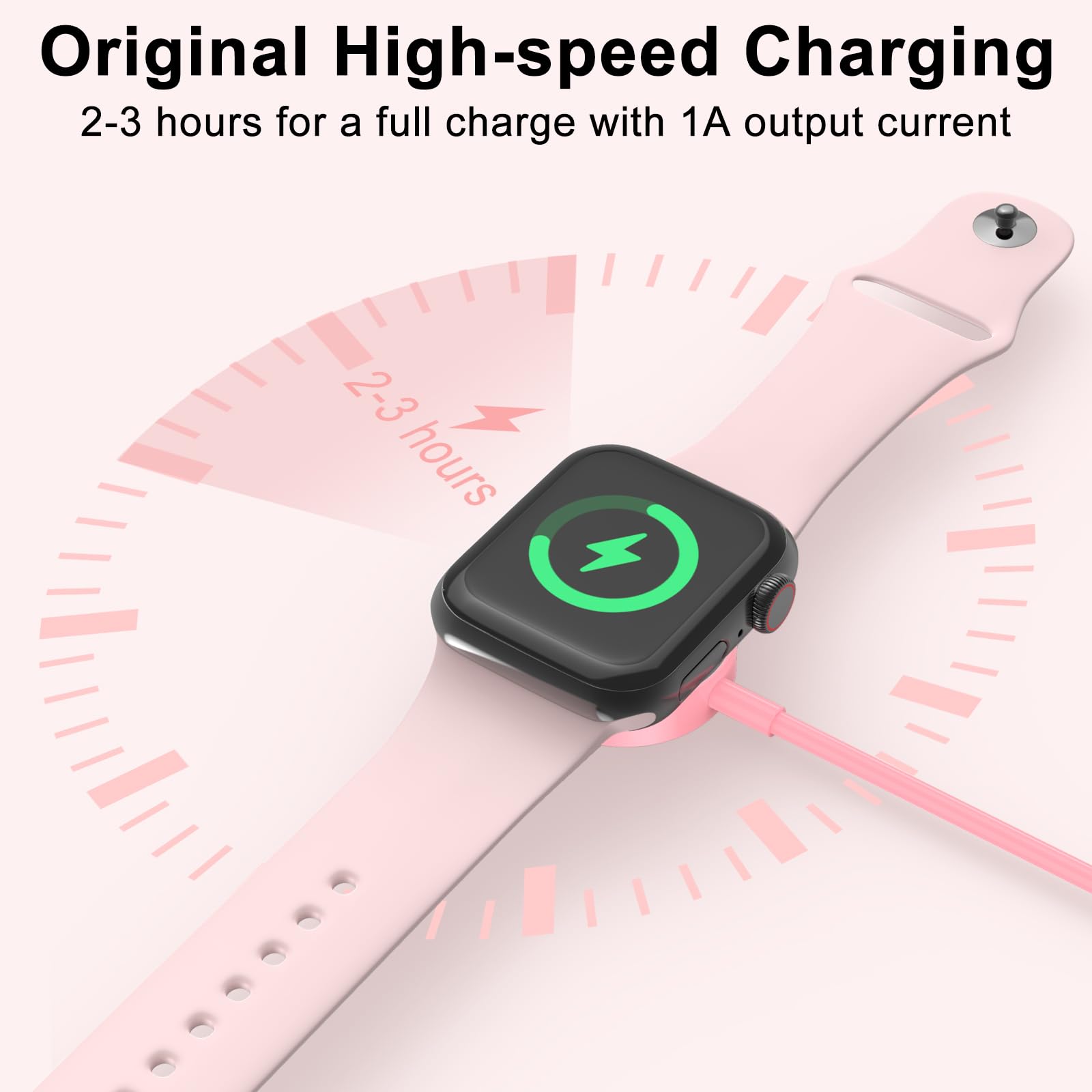 2026 Upgraded USB C for Apple Watch Charger Magnetic Fast Charging Cable Portable Wireless Charging Compatible with iWatch Series 11/10/9/8/7/6/5/4/3/2