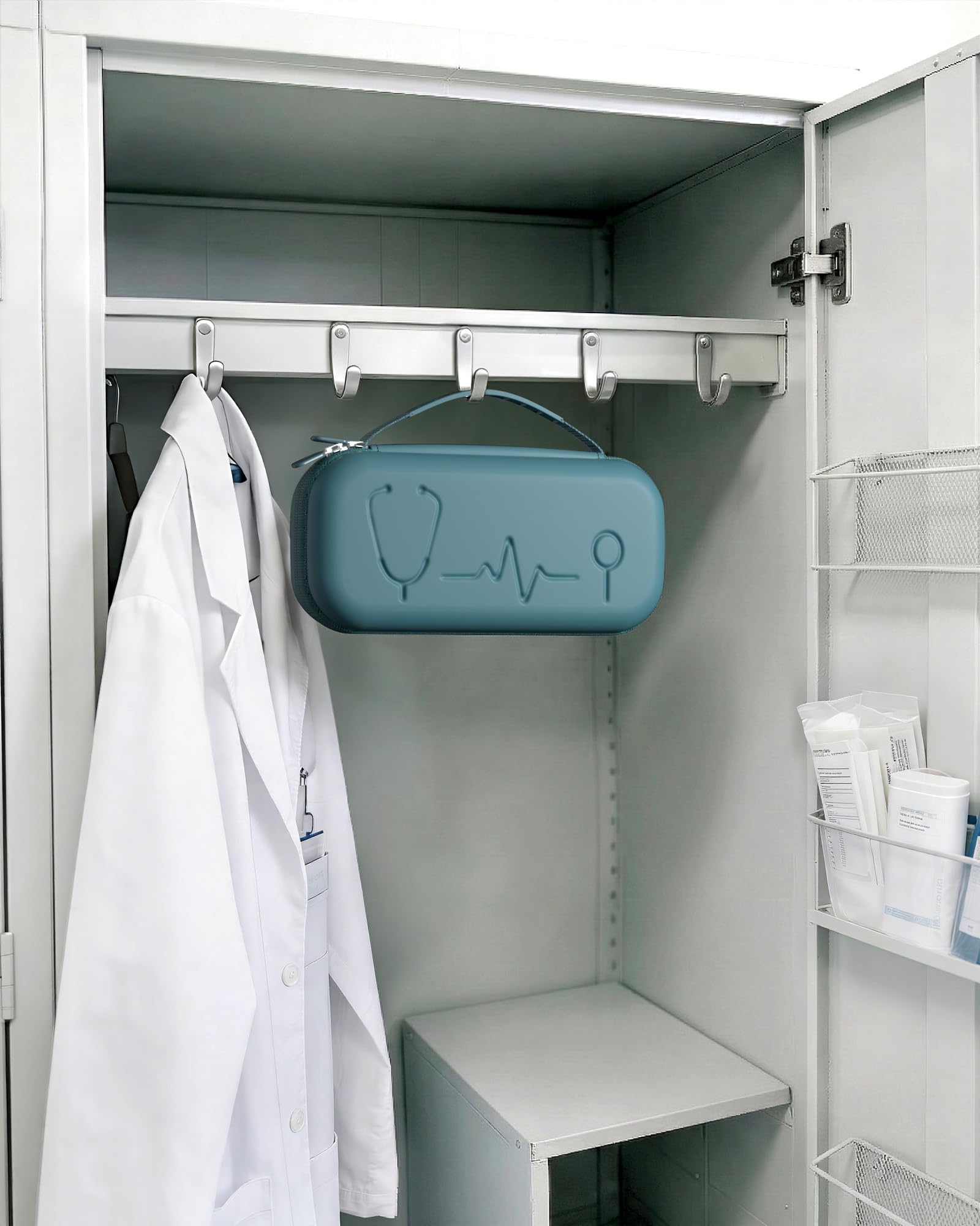 ProCase Stethoscope Case for 3M Littmann Classic III & Cardiology IV -Silvergrey