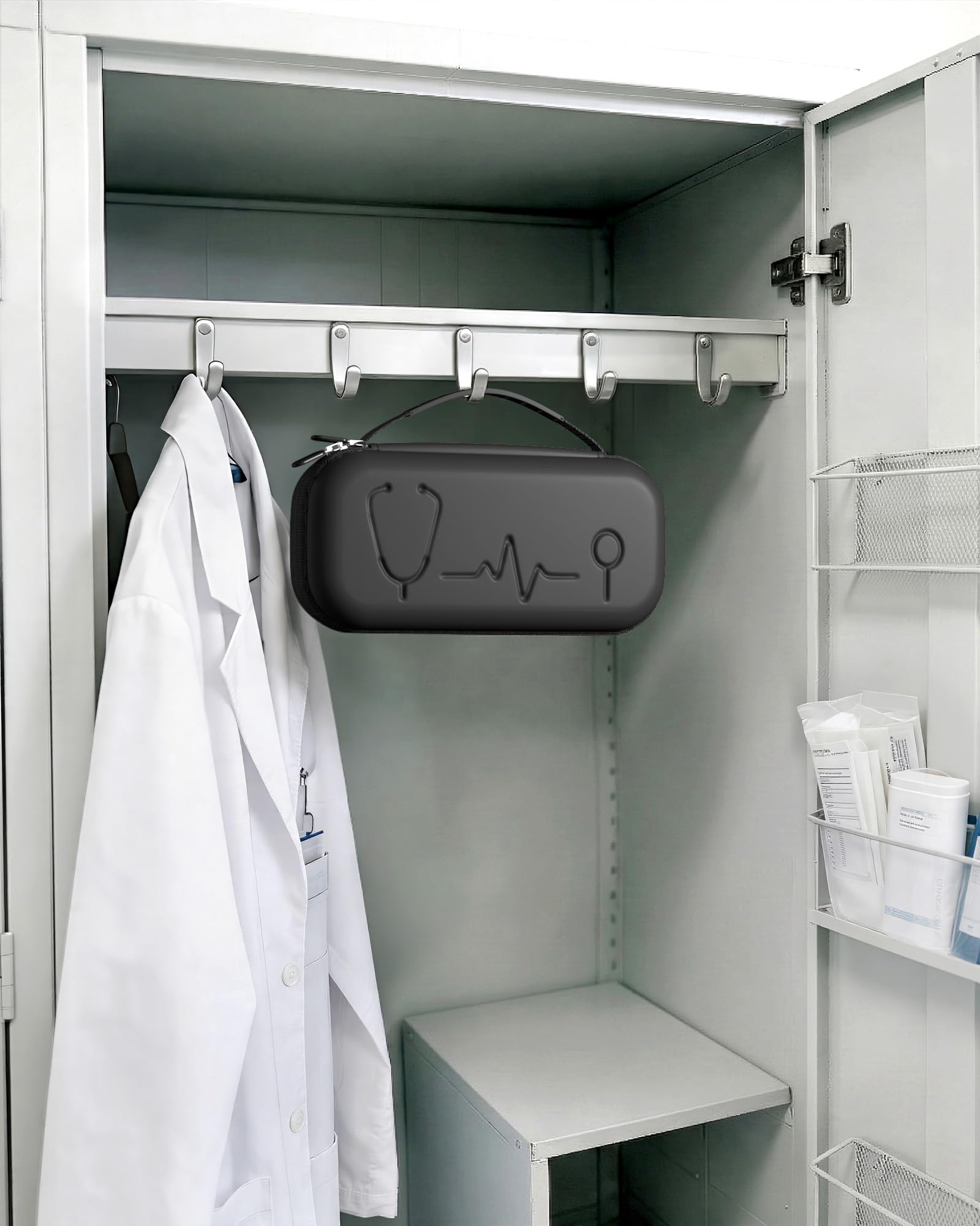 ProCase Stethoscope Case for 3M Littmann Classic III & Cardiology IV -Silvergrey