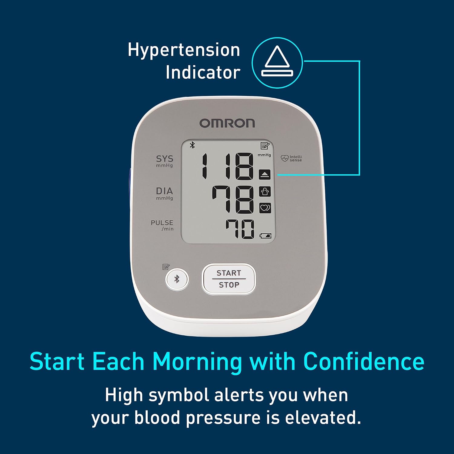 OMRON Bronze Blood Pressure Monitor & Upper Arm Blood Pressure Cuff