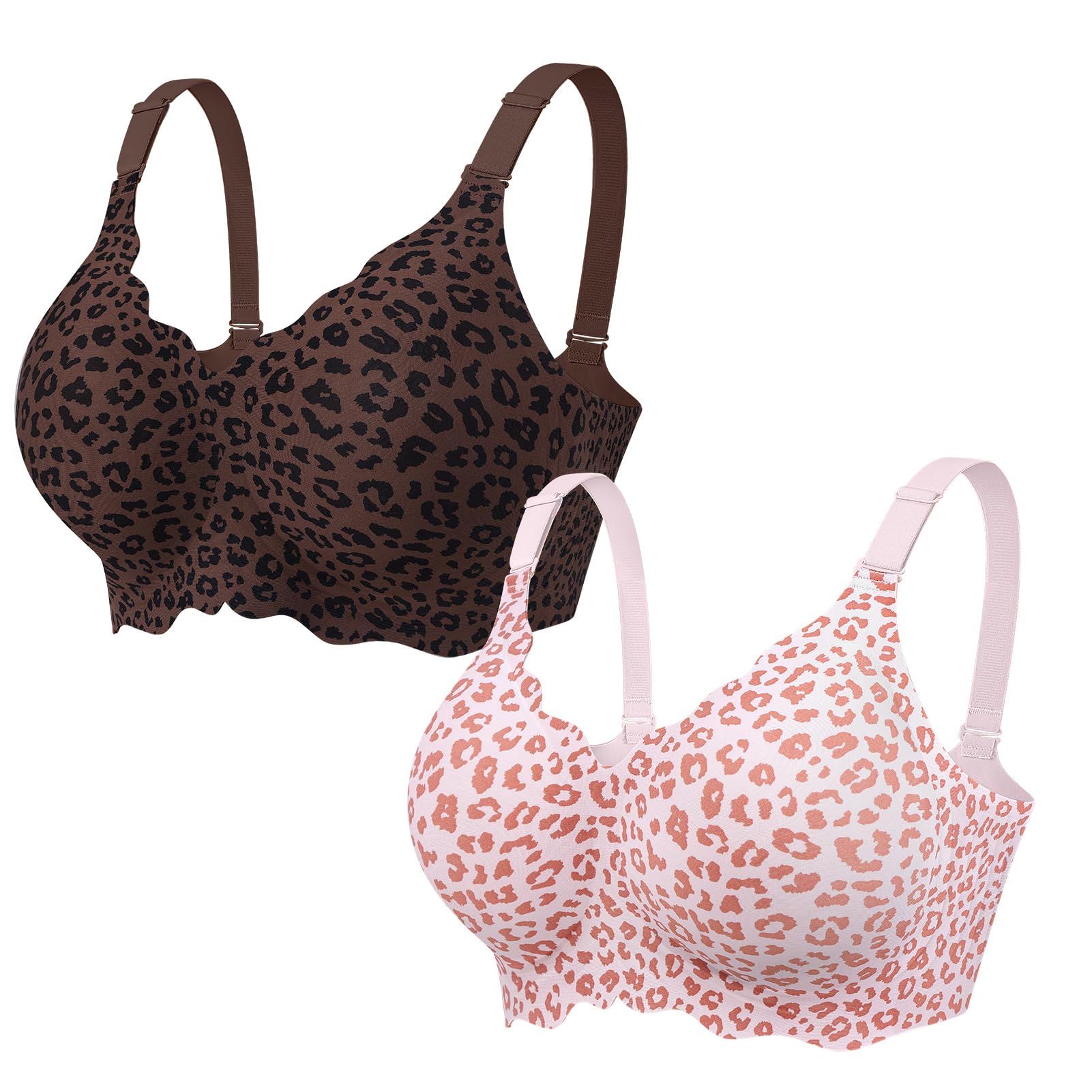 OEAK Women Value Series Jelly Bras Wireless Pushup Convertible Bra