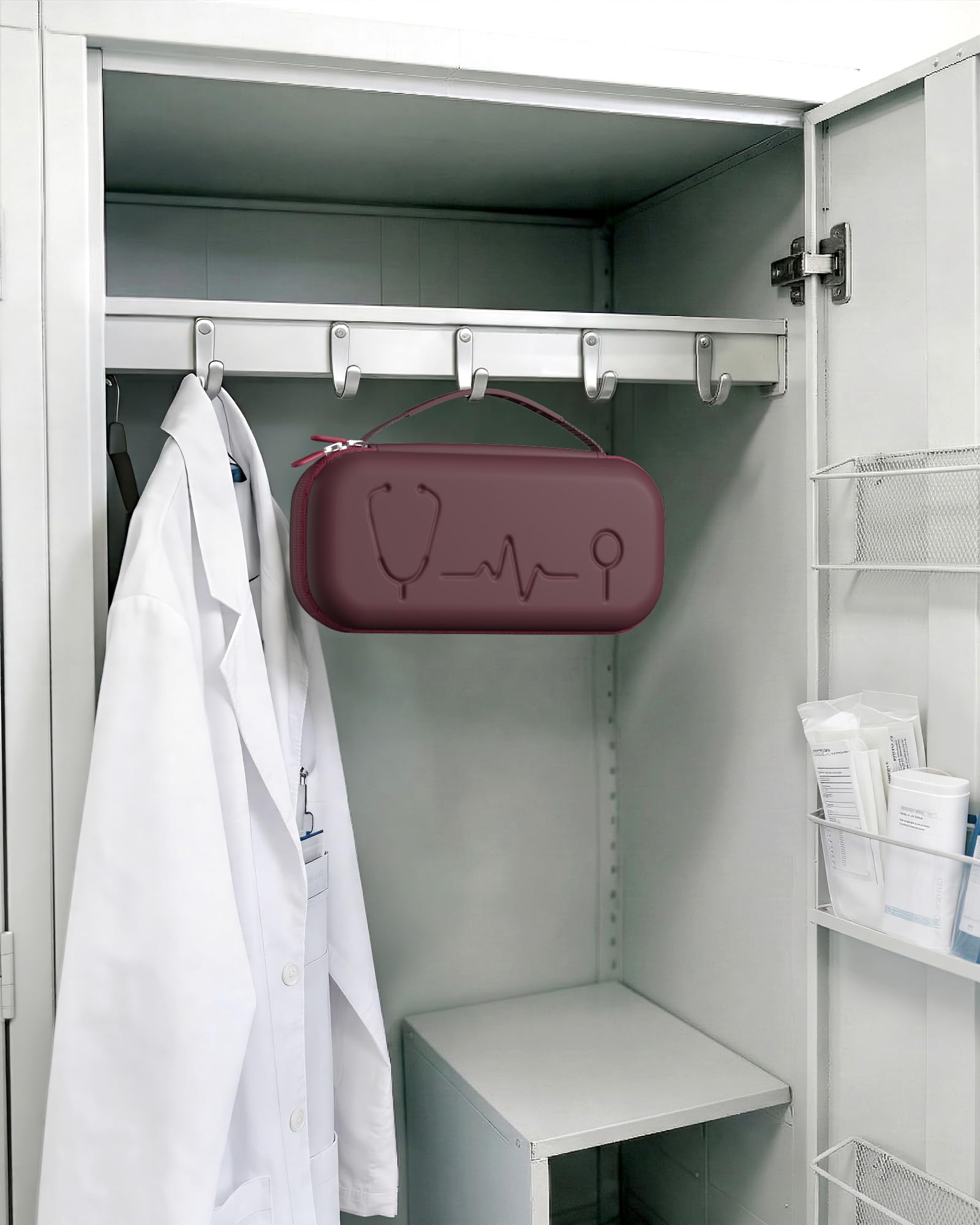 ProCase Stethoscope Case for 3M Littmann Classic III & Cardiology IV -Silvergrey