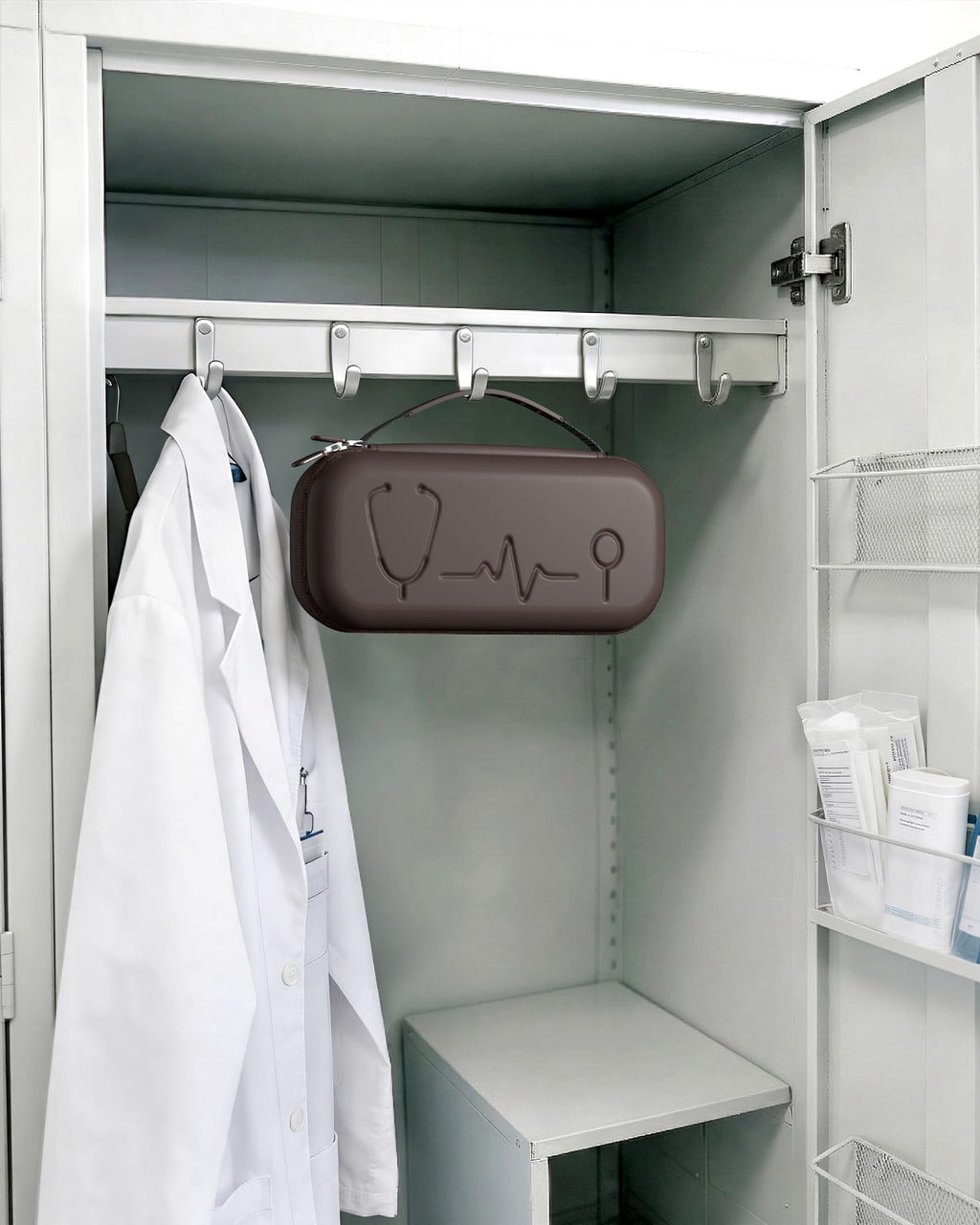 ProCase Stethoscope Case for 3M Littmann Classic III & Cardiology IV -Silvergrey