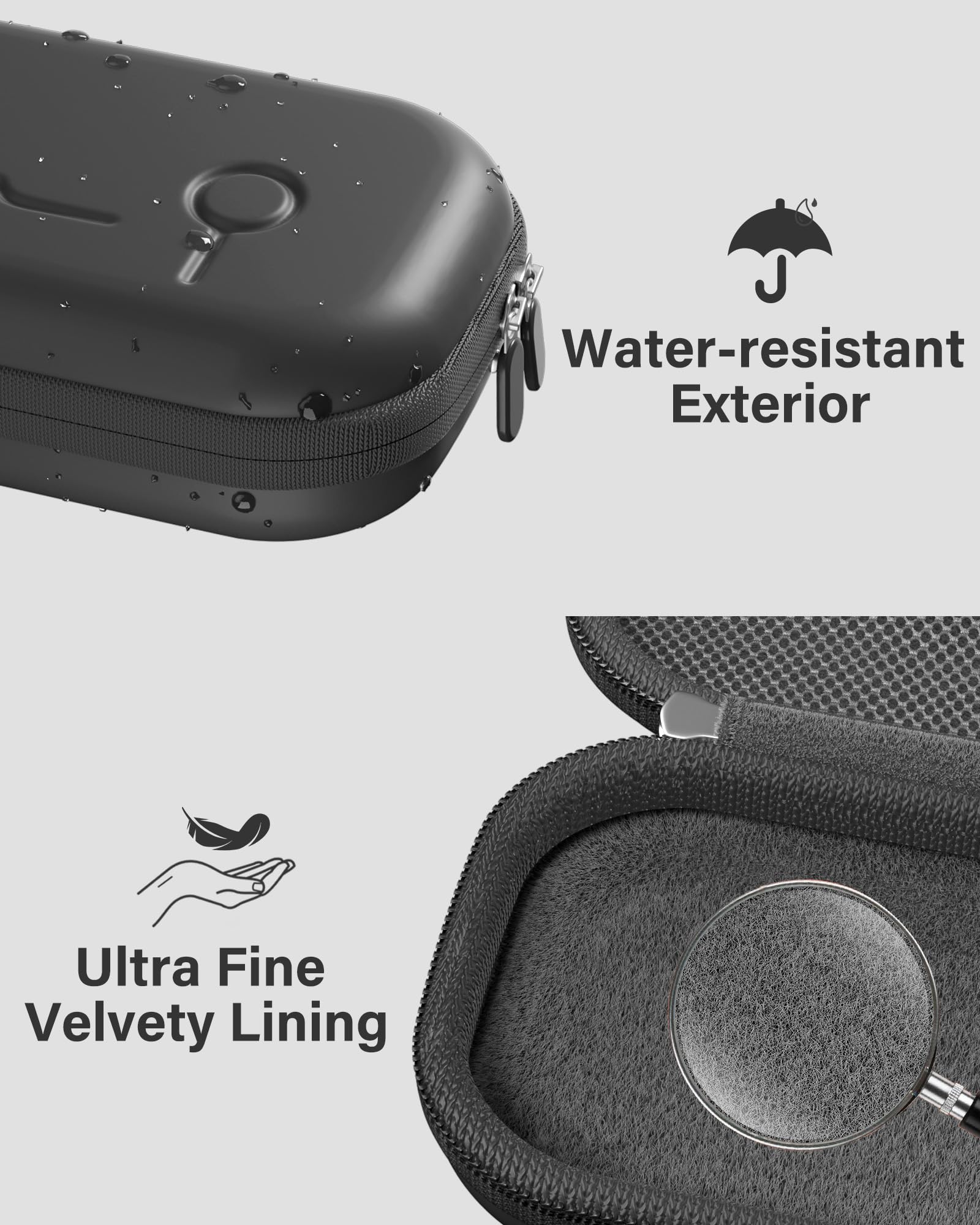 ProCase Stethoscope Case for 3M Littmann Classic III & Cardiology IV -Silvergrey