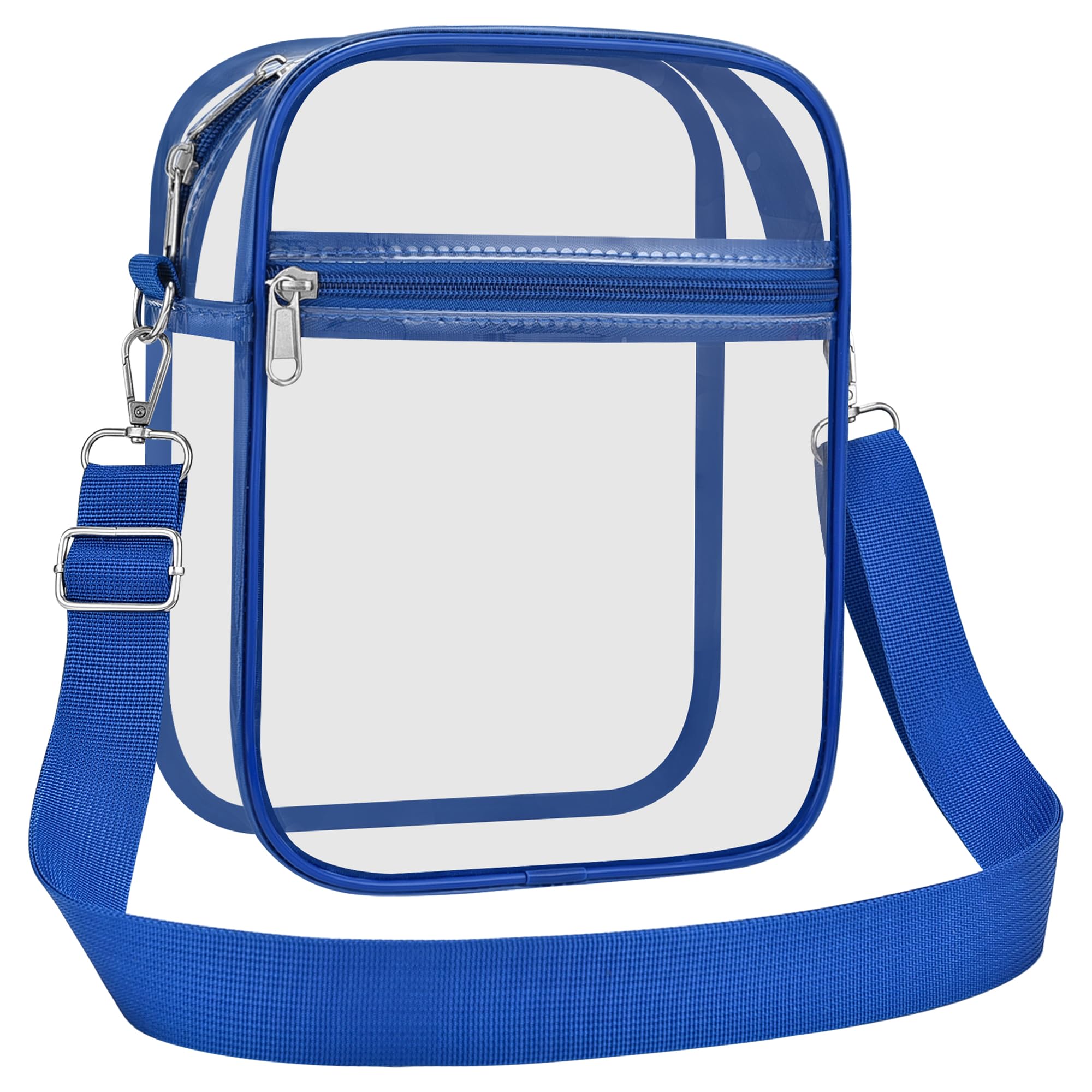 USPECLARE Clear Purse for Stadium Events Transparent Messenger Bag
