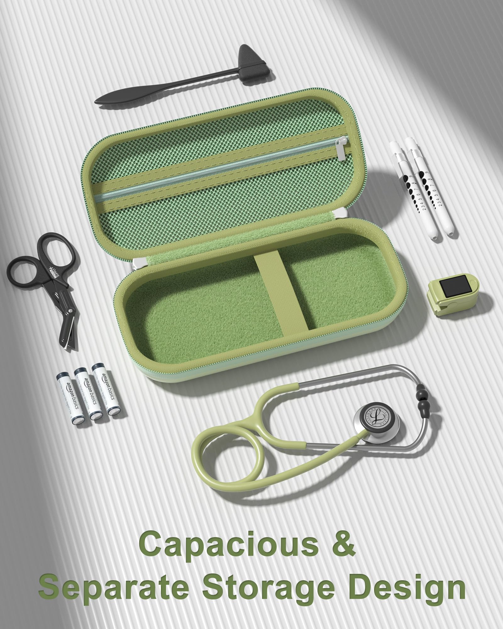 ProCase Stethoscope Case for 3M Littmann Classic III & Cardiology IV -Silvergrey