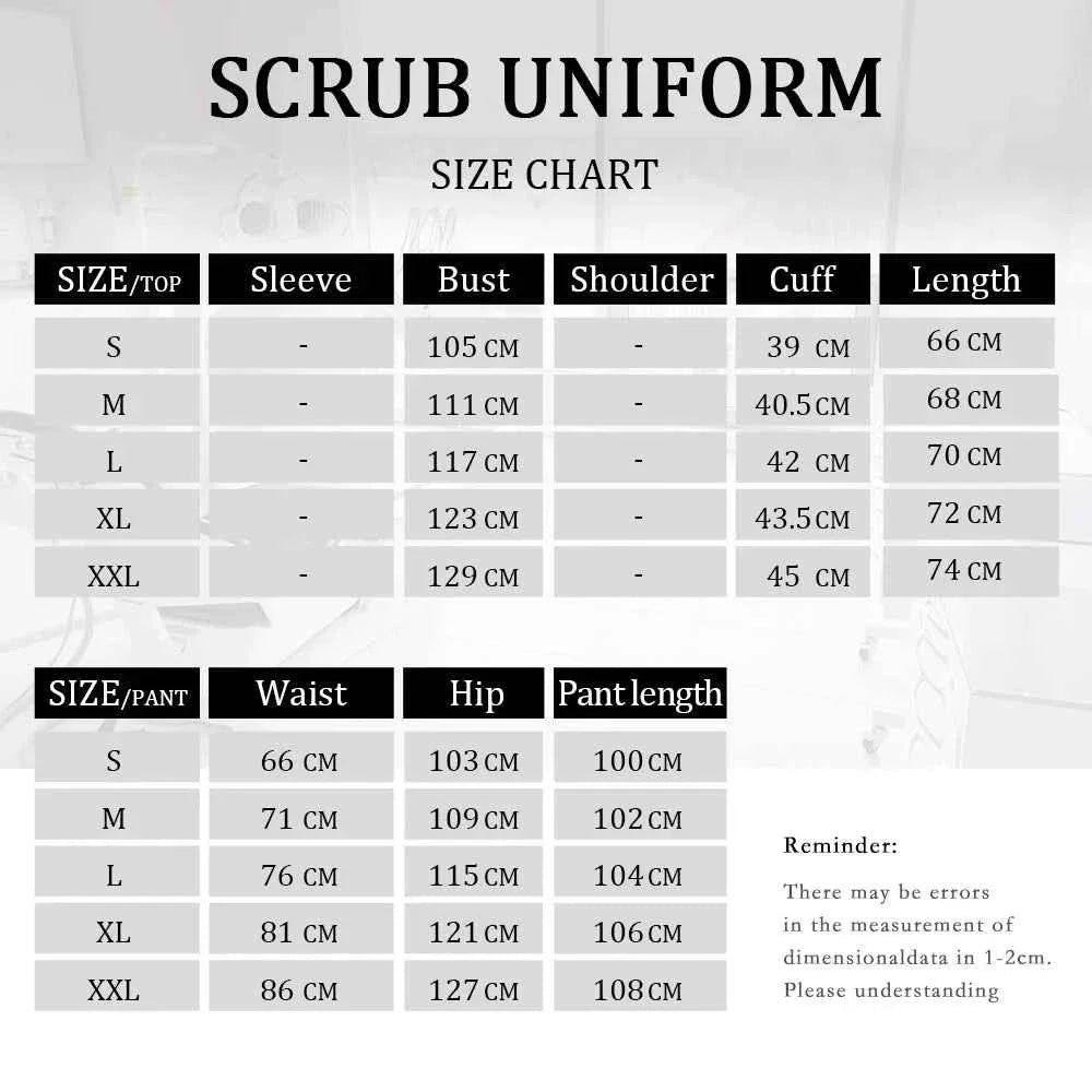 Spandex Stretch Medical Scrub Set Uniform