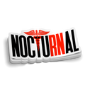 NoctuRNal RN Nursing Sticker