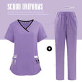 Nurse Uniform Medical Scrubs Set Women