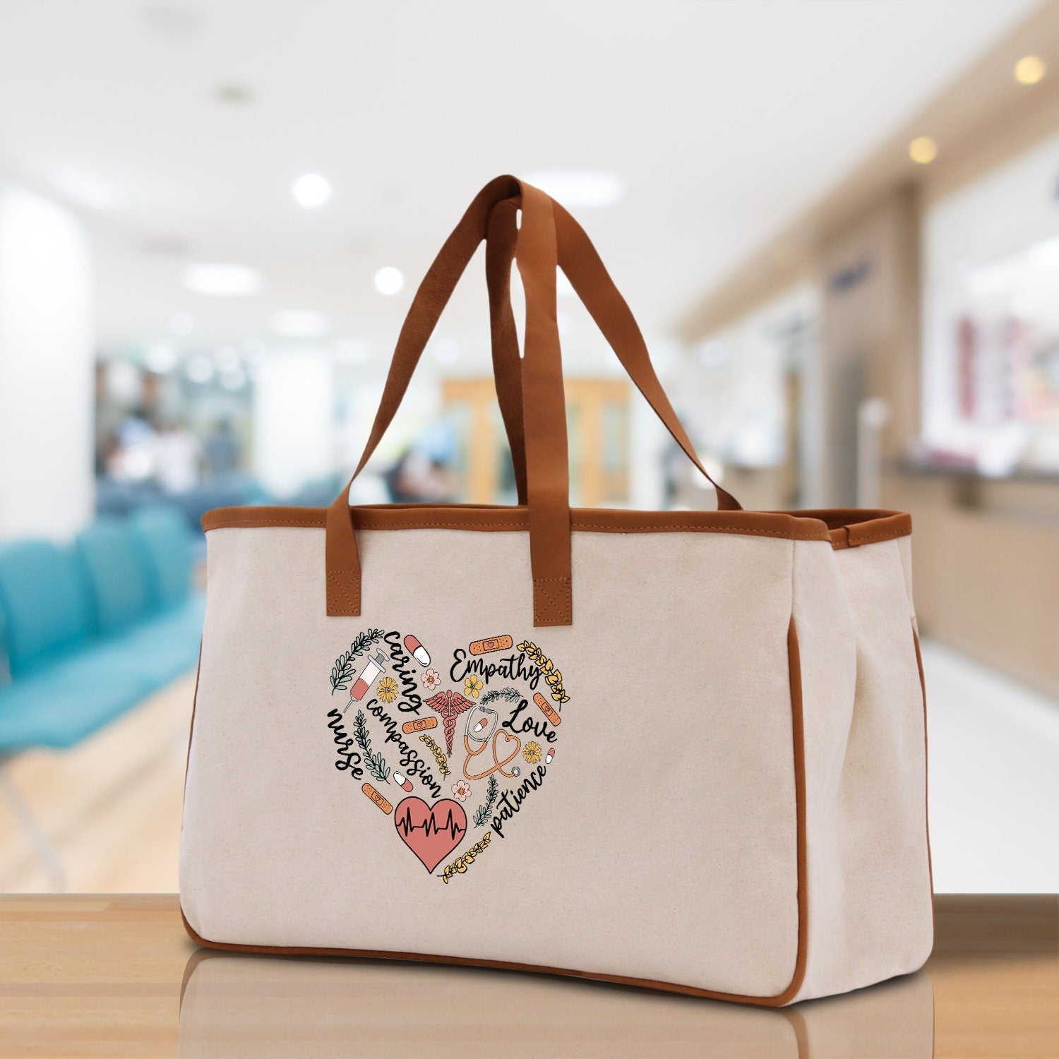 Nurse Tote Bag Nurse Gift Registered Nurse Tote RN Tote RN Gift Future Nurse Gift Nursing Student Gift Nurse Graduation Gift